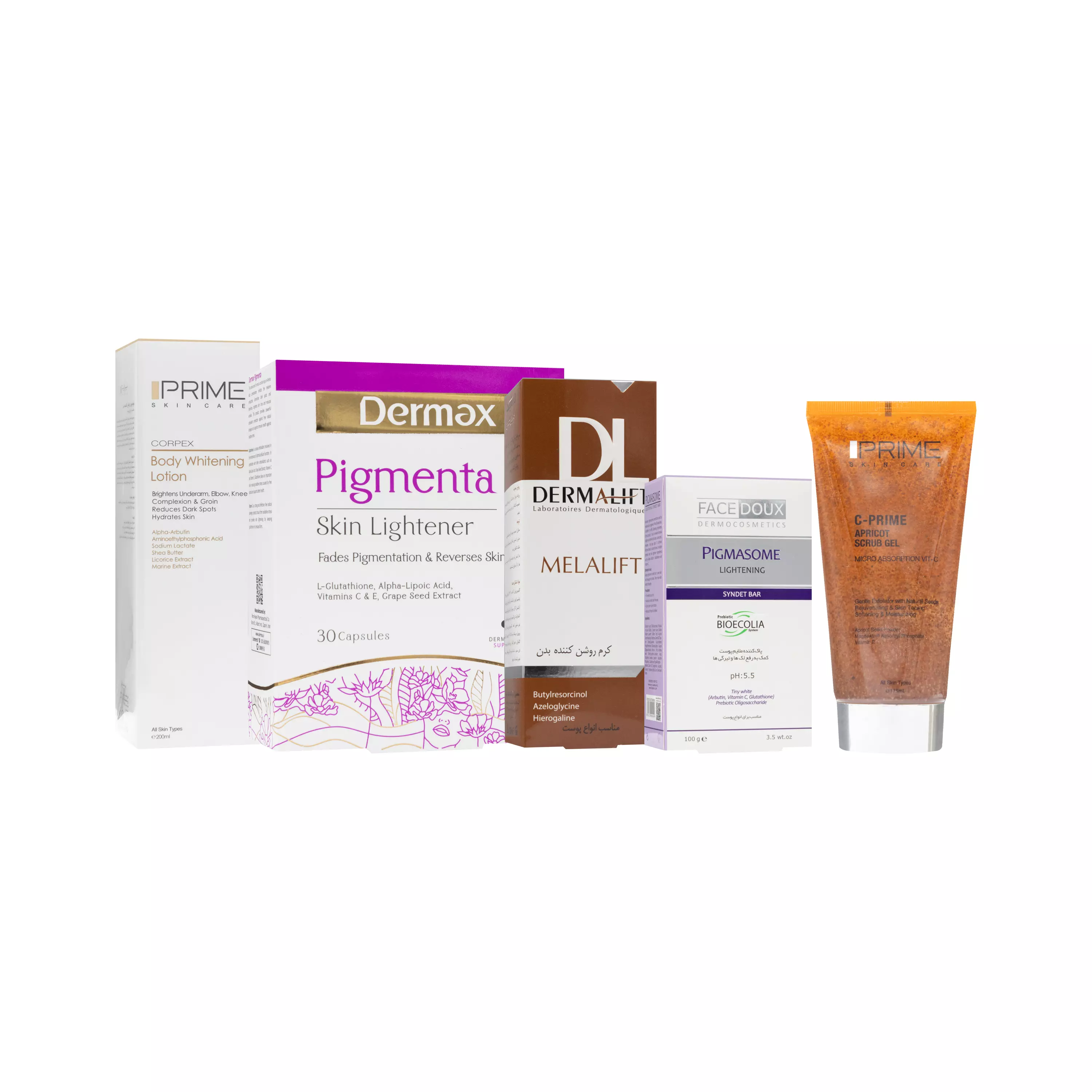 پک روشن کننده بدن